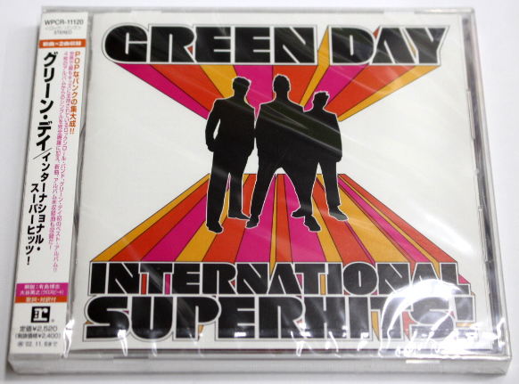 新品 GREEN DAY グリーン・デイ 【INTERNATIONAL SUPERHITS! インターナショナル・スーパーヒッツ!】拍卖