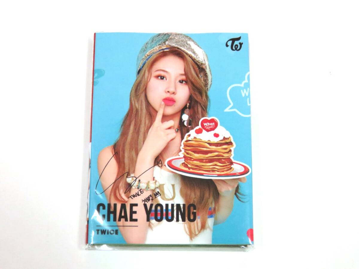 送無) TWICE/トゥワイス CHAEYOUNG チェヨン★折りたたみ MEMO BOOK メモ帳 新品 WU拍卖