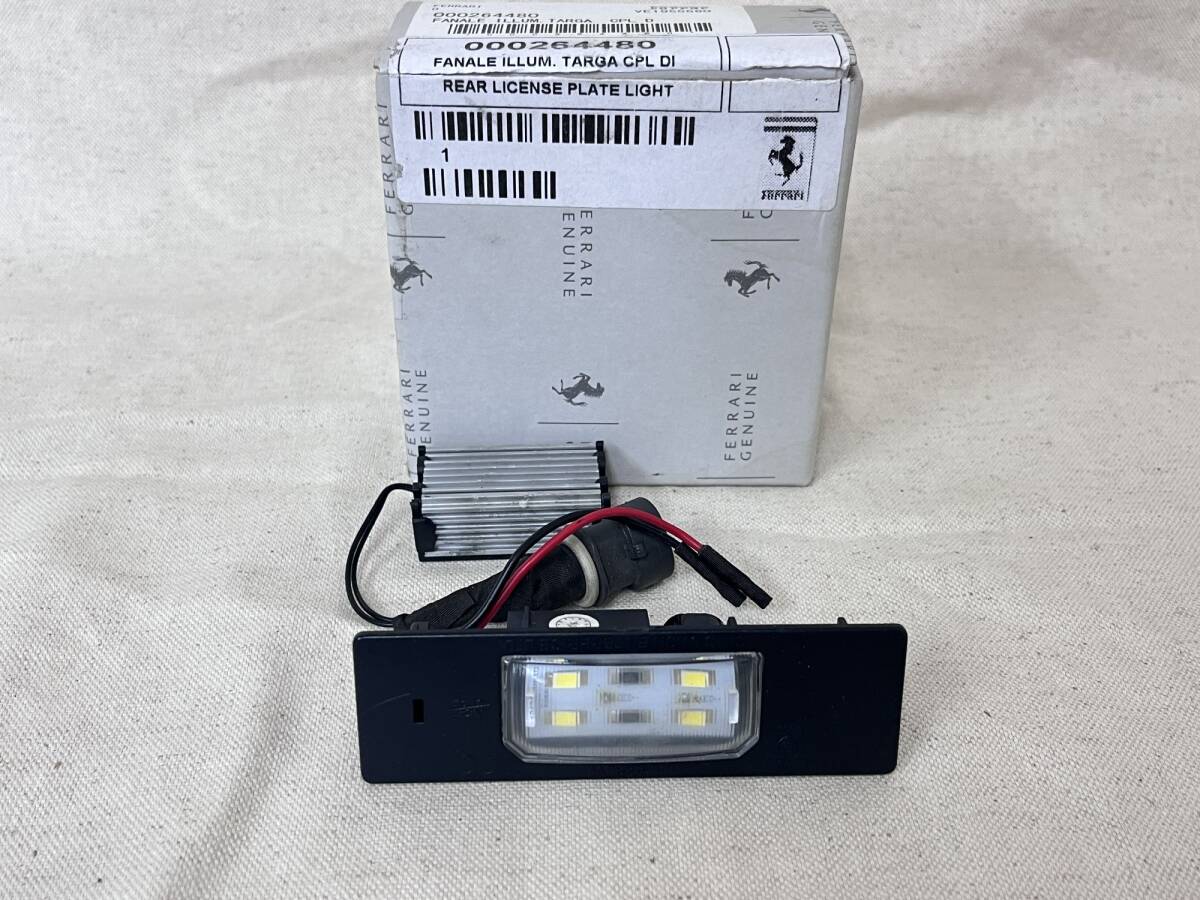 ☆未使用!【FERRARI】 フェラーリ純正 ライセンスプレートライト ☆彡拍卖