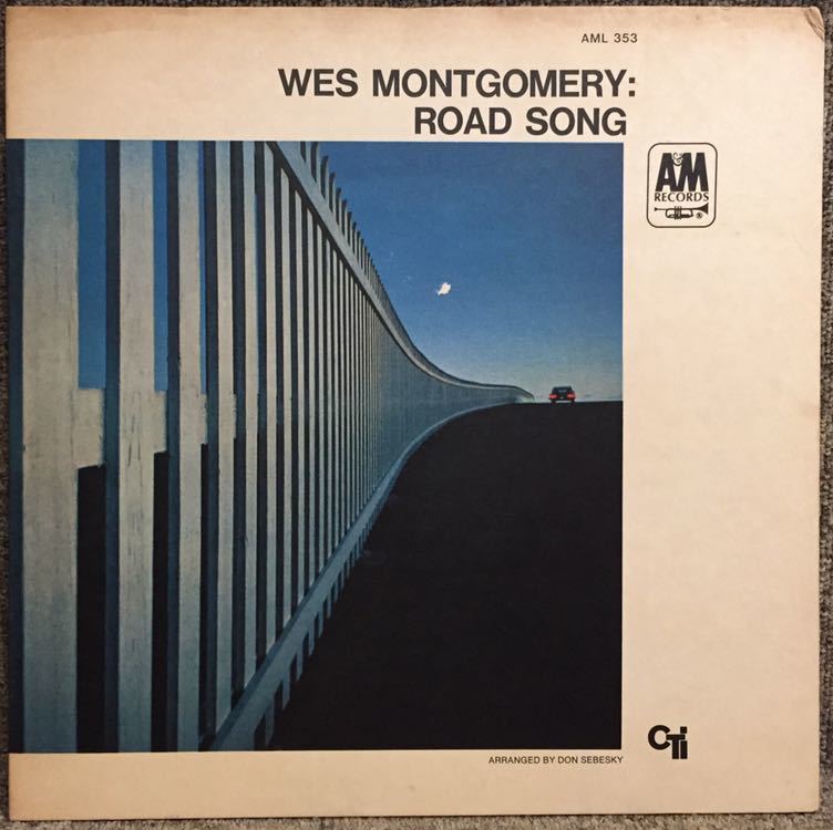 【JPN盤/jazz/盤質(EX)/即決/LP】Wes Montgomery Road Song / 試聴検品済拍卖