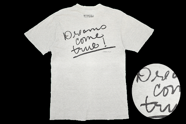 Y-7670★送料無料★MADONNA PRESENTED BY MITSUBISHI 1988年 マドンナ Dream come true 三菱★80s ヴィンテージ グレー 半袖 T-シャツ拍卖