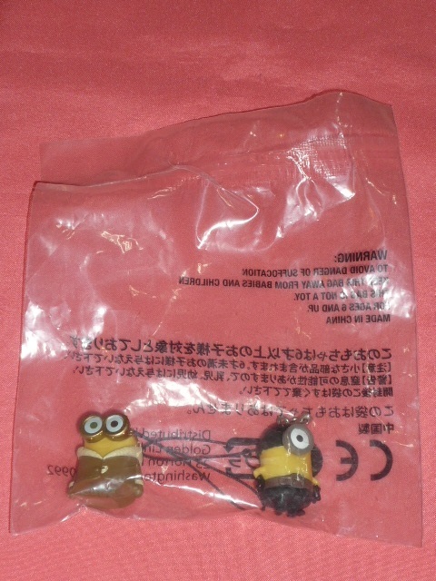 激レア!カワイイ♪ ミニオンズ キャラクター マスコットキーチェーンホルダー 2コセット拍卖