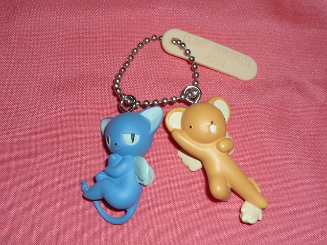 激レア!2000年 CLAMP なかよし カードキャプターさくら キャラクター フィギュアキーチェーンホルダー①ケロちゃん拍卖