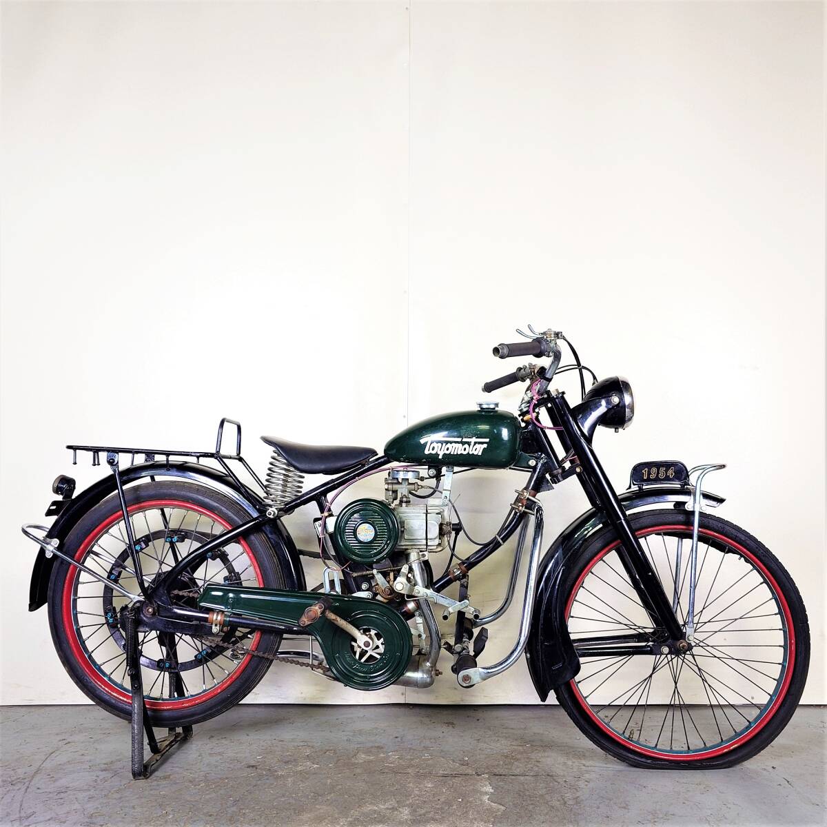 【トヨモーター T9型 モペット 90cc 】エンジン始動OK レストアベース 書類付き 旧車 モペッド(トーハツ リトルホンダ 【埼玉/熊谷】Q212拍卖