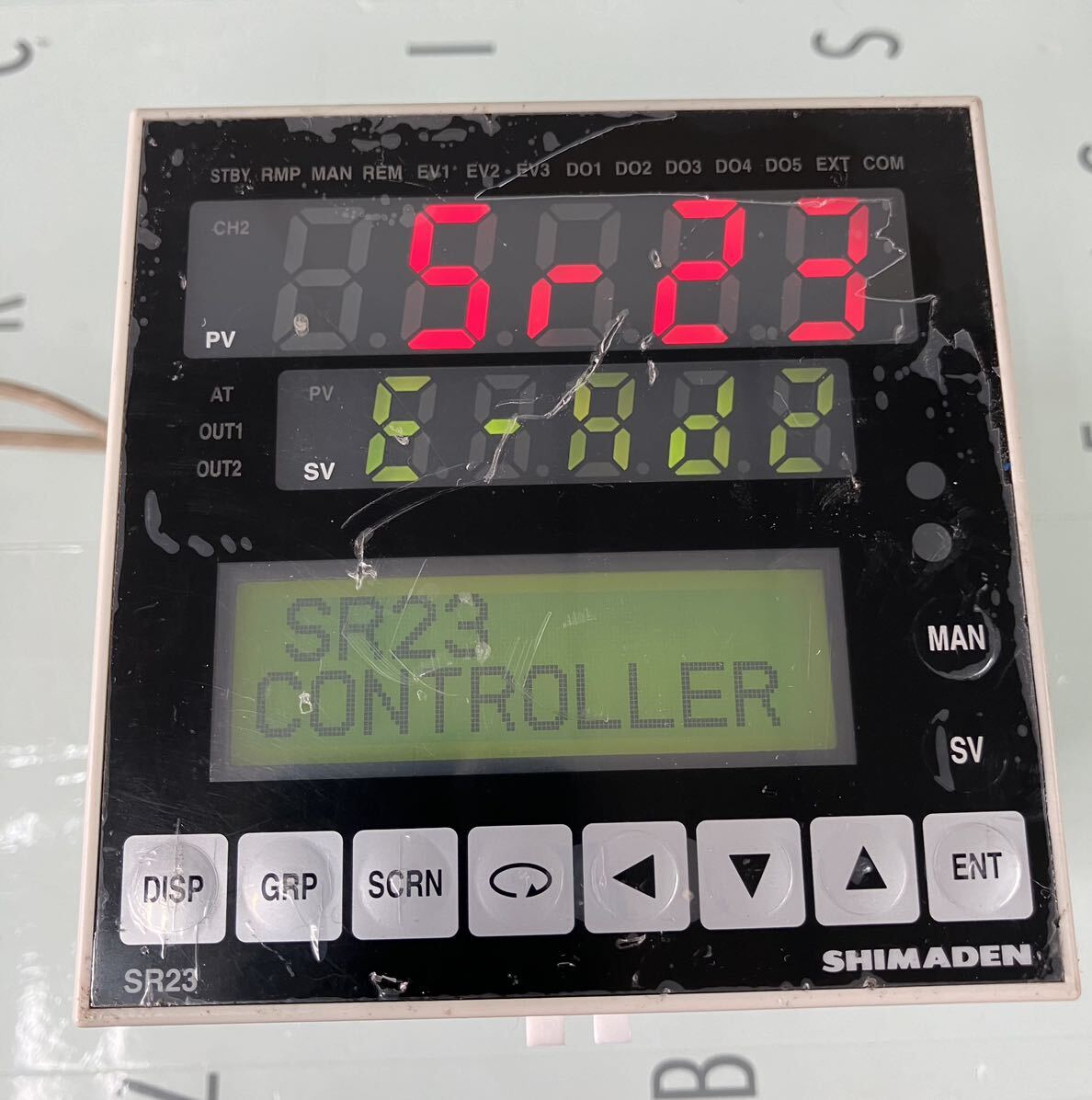 通電確認済 SHIMADEN SR23 デジタル調節計拍卖