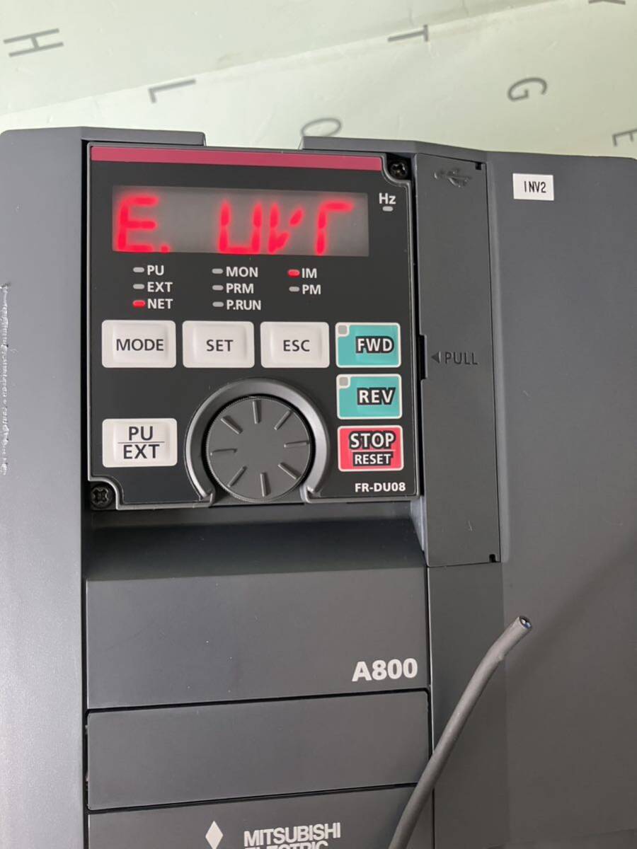 通電確認済 三菱電機FR-820-3.7K-1 蓋がない拍卖