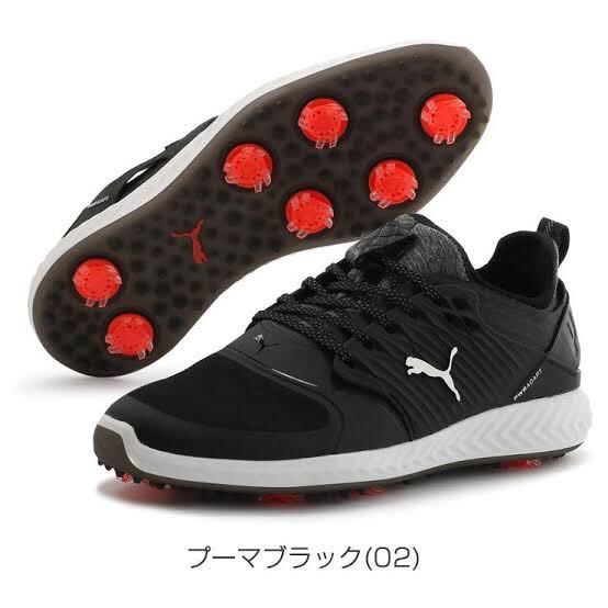 25.5 プーマ ゴルフシューズ イグナイト パワーアダプト ケージド スパイクシューズ 25.5cm 未使用品 192223 02 ブラック拍卖