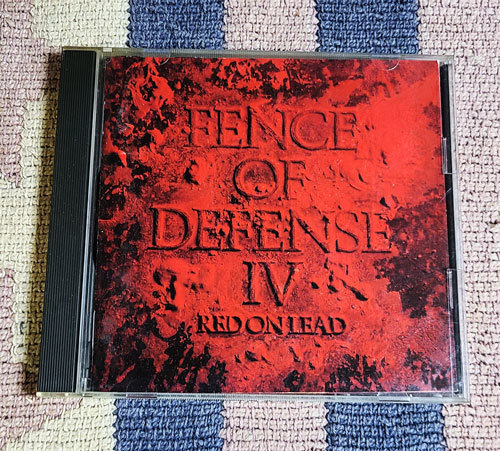 CD FENCE OF DEFENSE IV RED ON LEAD フェンス・オブ・ディフェンス FENCE OF DEFENCE 正規国内盤 歌詞付 ディスク良好 割引特典あり拍卖