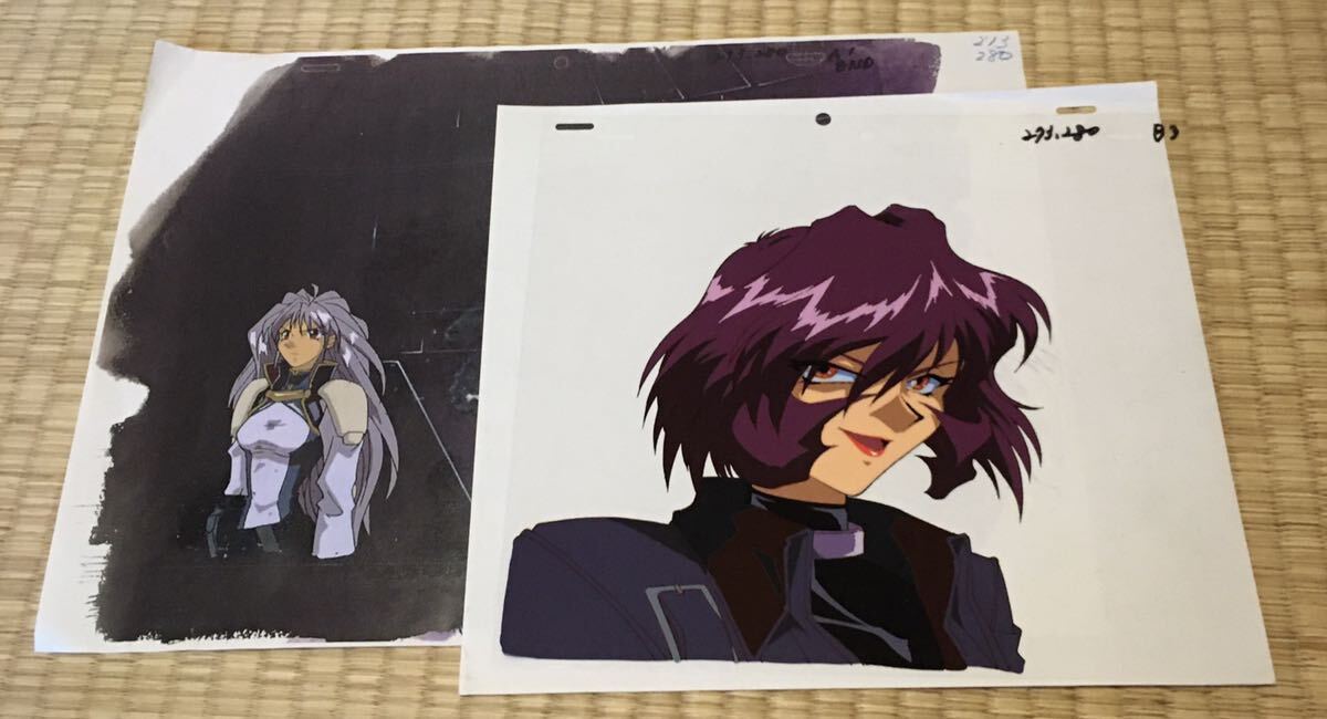 【ヤフオク→海外移行セール中】ガルフォース☆セル画 原画付き エルザ Gー17拍卖