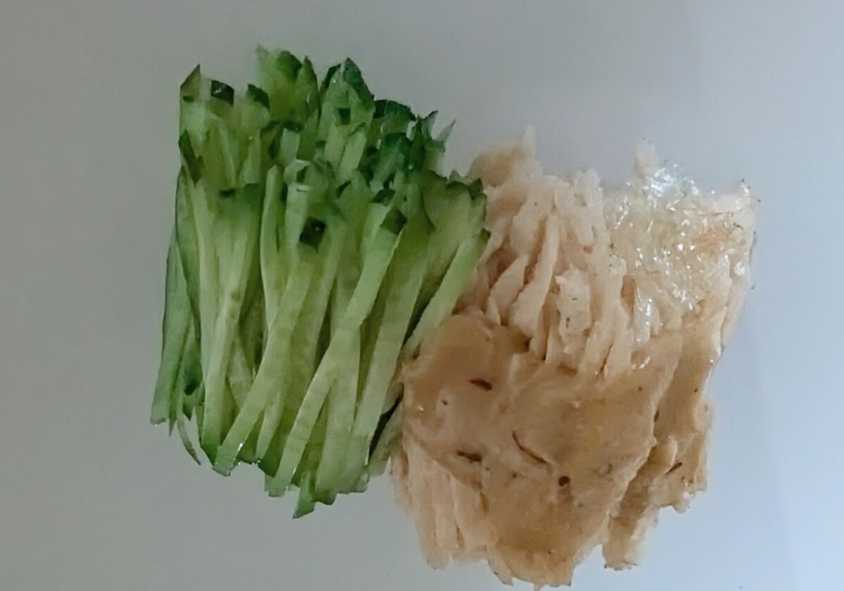 B-17【まいづる食品サンプル】バンバンジー 棒々鶏 本物そっくり拍卖