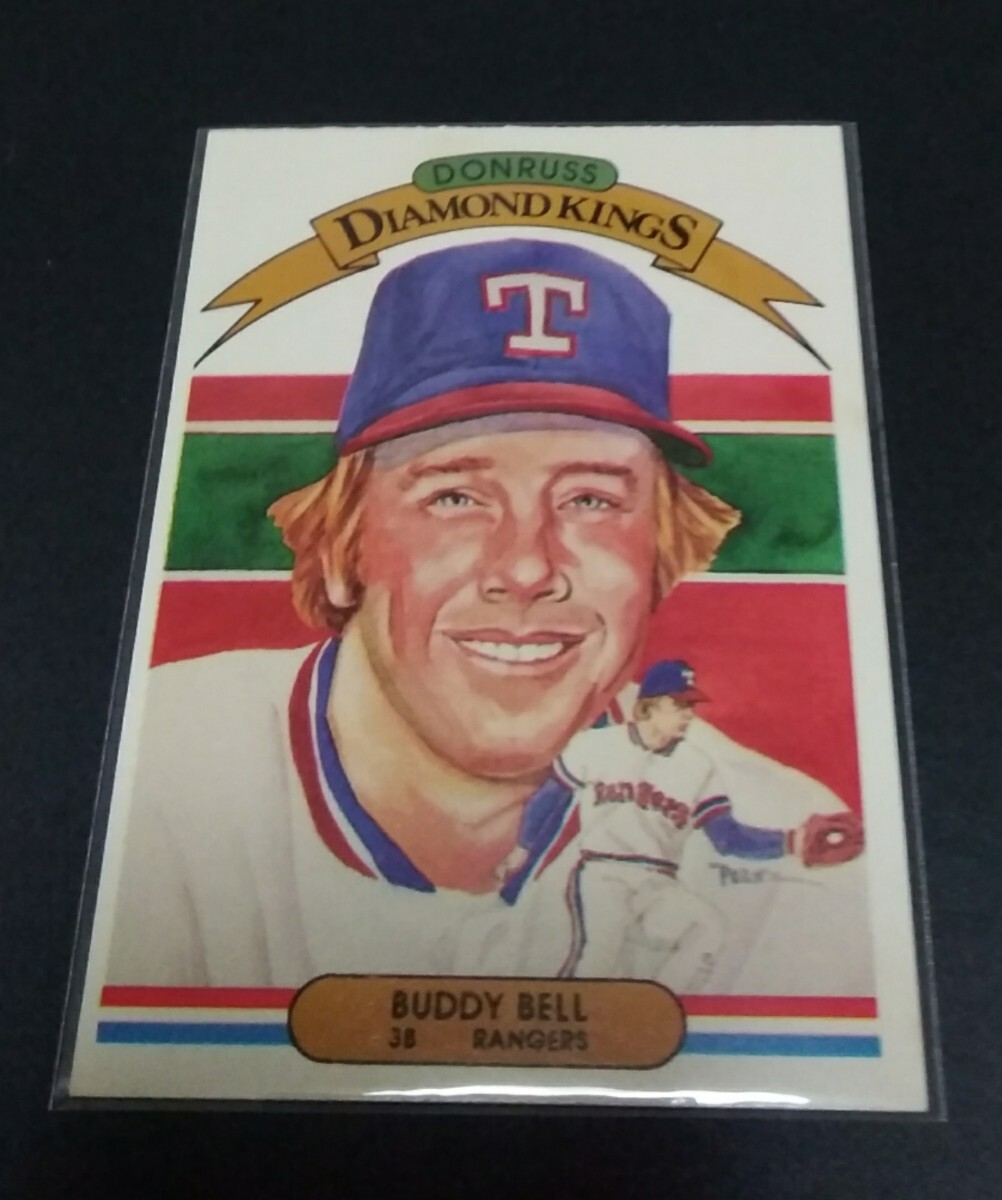 MLB 1982年DONRUSS バディ・ベル(レンジャーズ)No,23。 Rangers BUDDY BELL拍卖