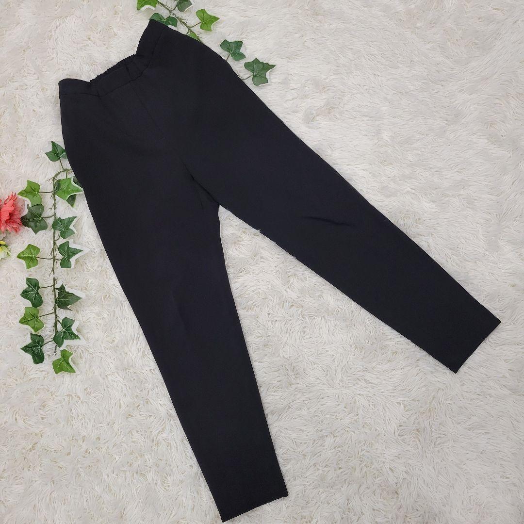 セルフォード ブラック スラックス 美脚 パンツ スーツ フォーマル さらっと拍卖