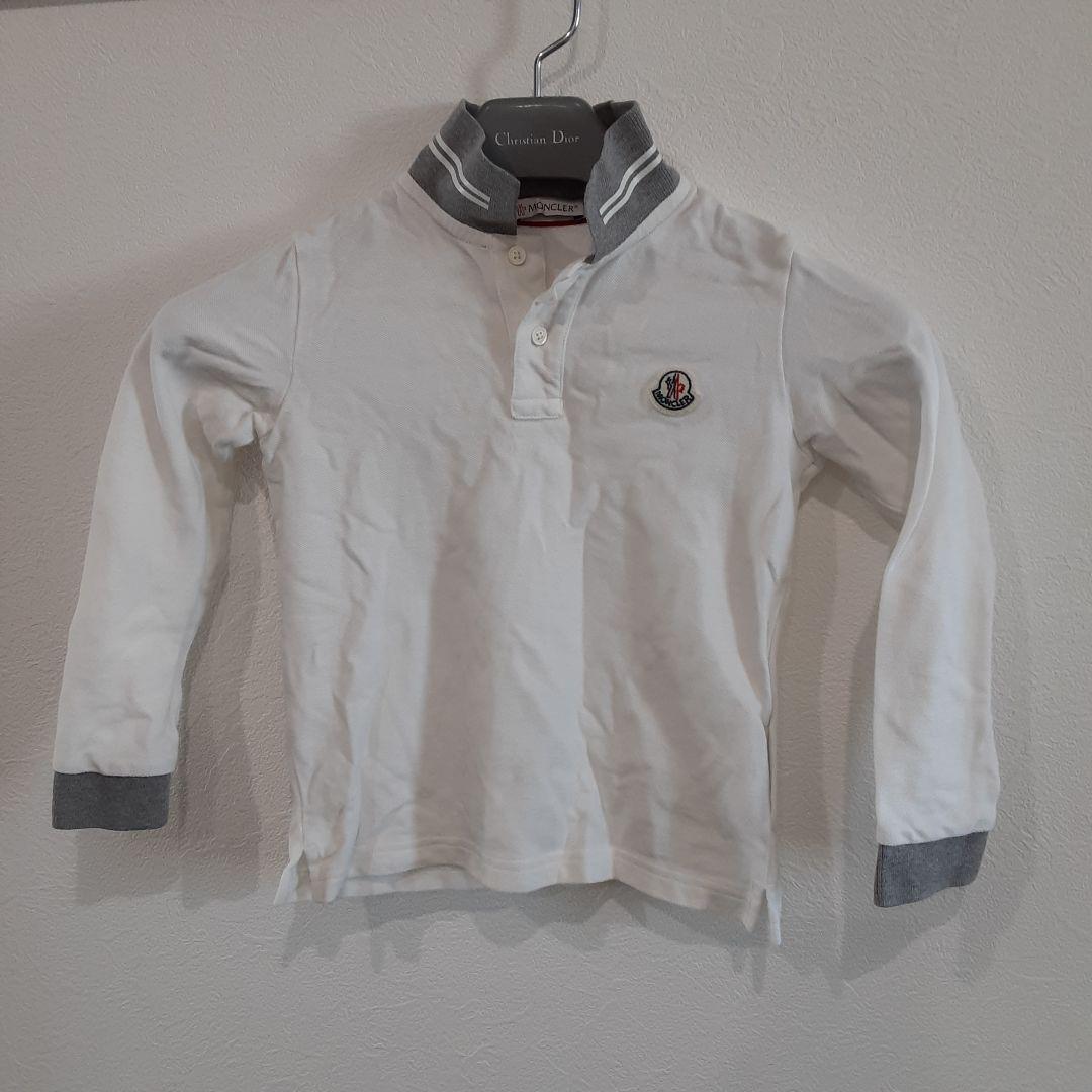MONCLER モンクレール シャツ ロンT ホワイト キッズ拍卖