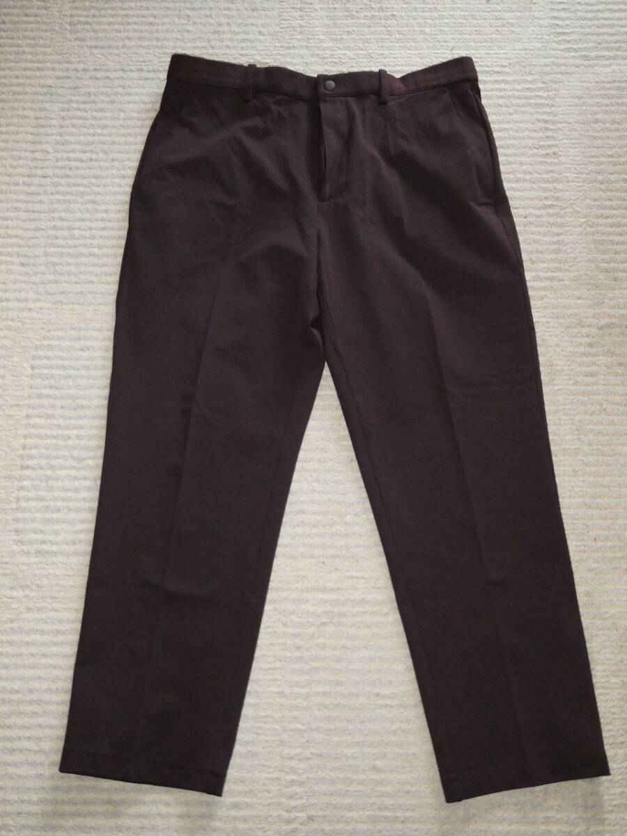 ユニクロ★エンジ色・イージーパンツ★Lサイズ拍卖