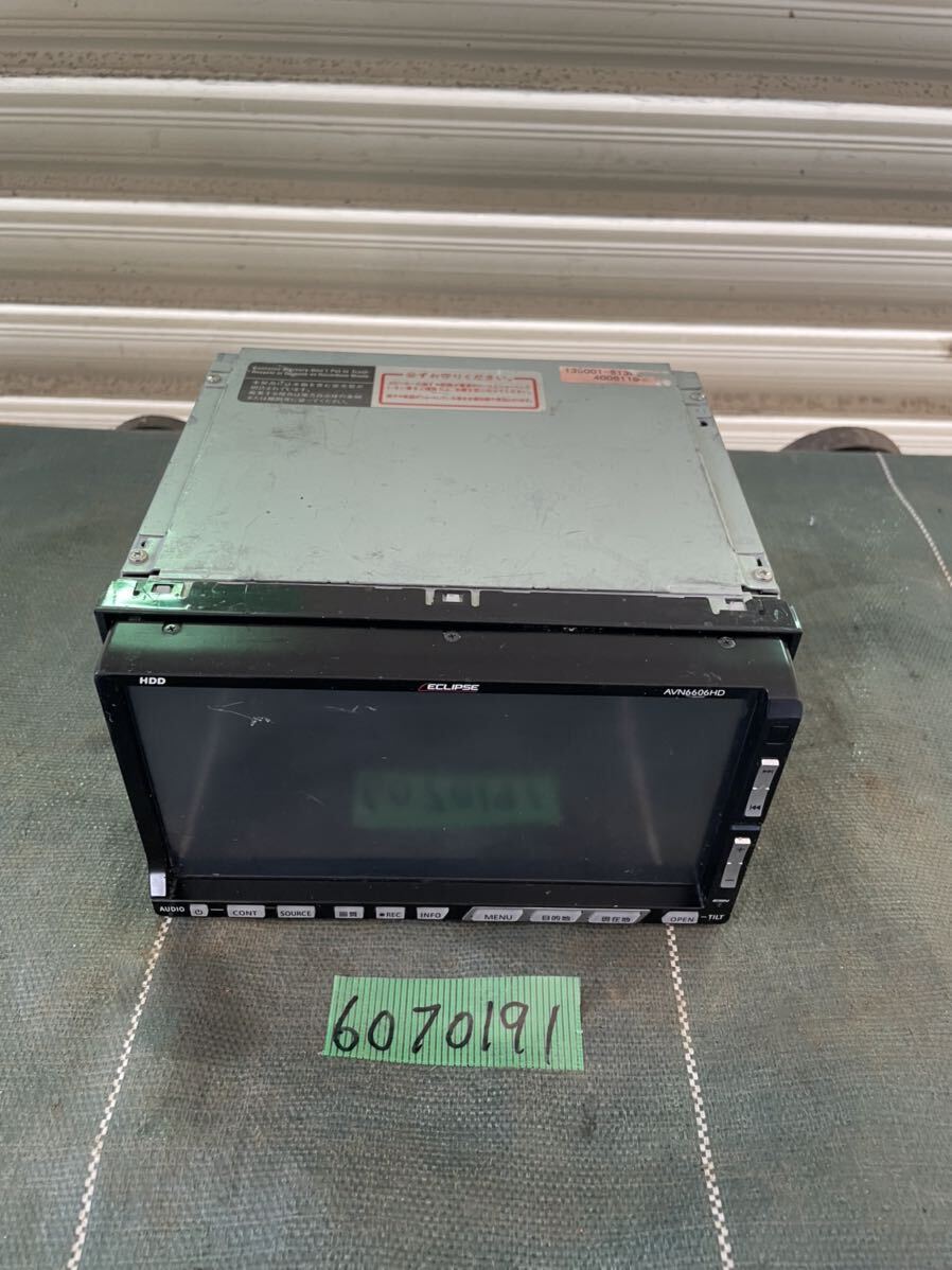 ★ イクリプスHDDナビ AVN6606HD 未確認ジャンク扱い★kamrecy拍卖