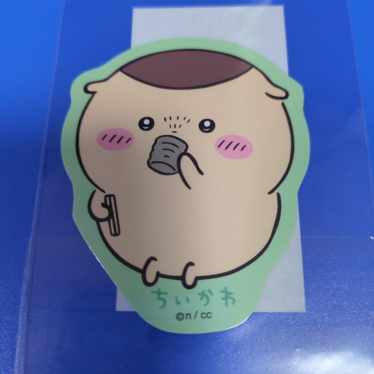 ★ちいかわ★お台場冒険王★スマホに貼れるサイズのステッカー★くりまんじゅう★レア♪拍卖