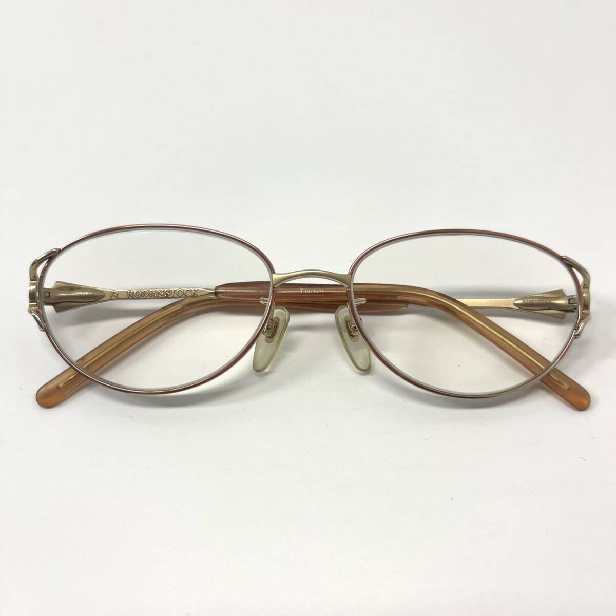 RODENSTOCK RODAFLEX Titanium メタルフレーム ローデンストック E751 D130 ブラウン 茶 メガネ 度あり 【レターパックプラス郵送可】#34拍卖