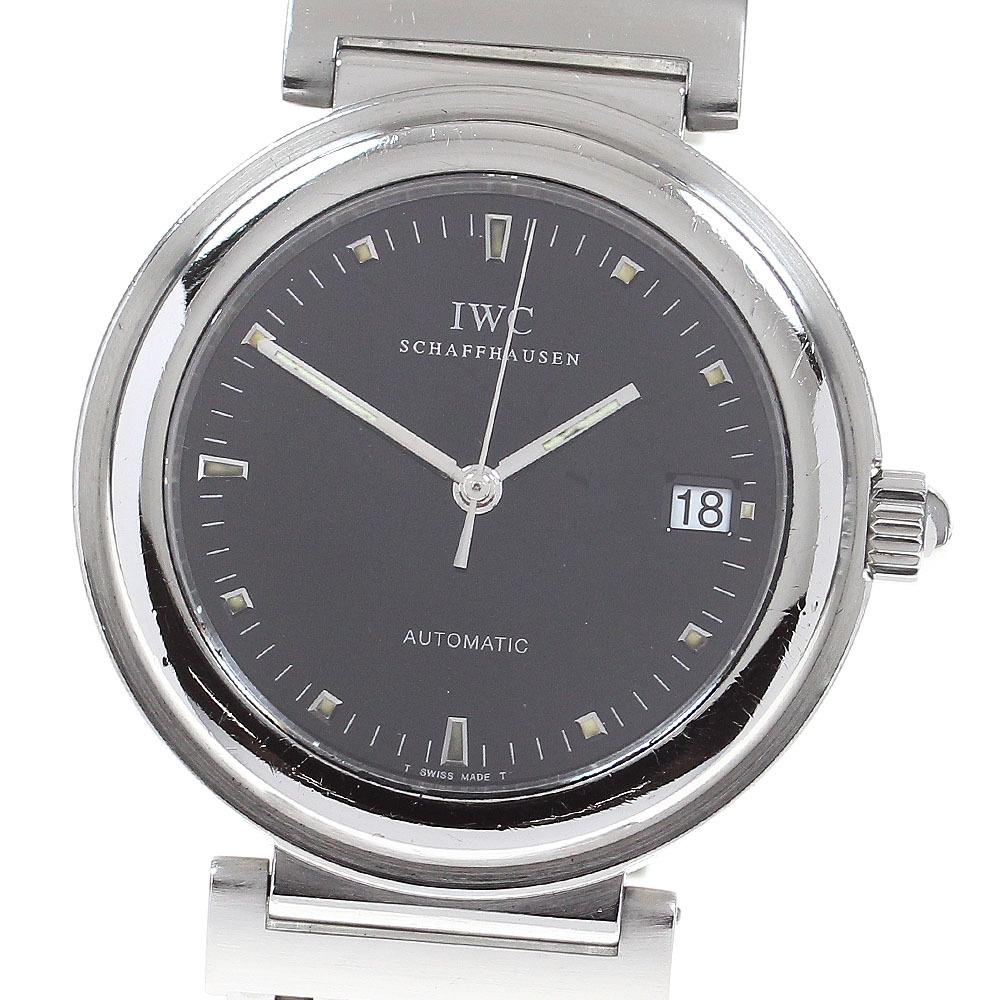 IWC SCHAFFHAUSEN IW352805 ダヴィンチSL デイト 自動巻き メンズ 保証書付き_827993拍卖