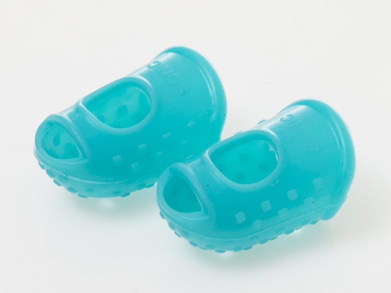 LDL1134# 楽器演奏 琴 ギター ウクレレなど シリコン製 指サック 2個入 Lサイズ#ライトブルー AZA-45043拍卖