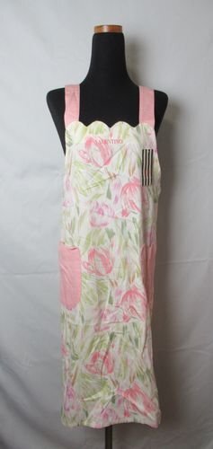 ♪未使用/紙タグ付!VALENTINO GARAVANI(ヴァレンティノ・ガラヴァーニ)エプロン/チューリップ柄/JAA(20)定形外郵便&レターパックプラスOK拍卖