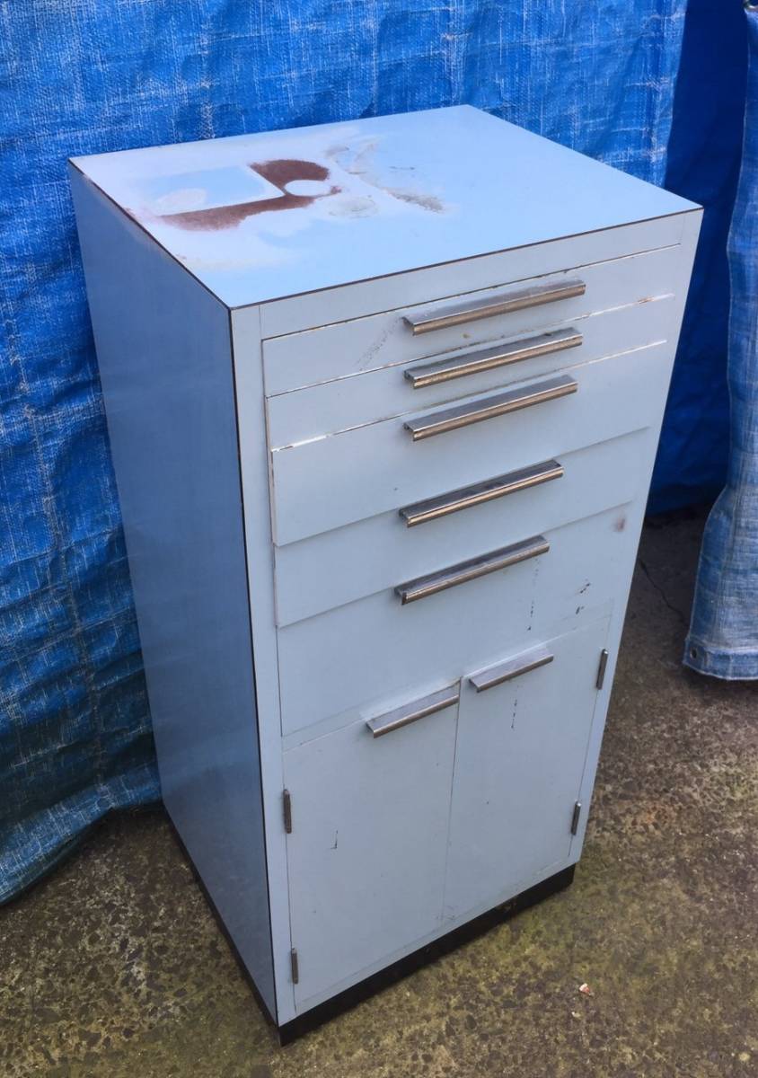 画材収納 キャビネット キャスター付 引出し 40×33×高さ85.5㎝拍卖