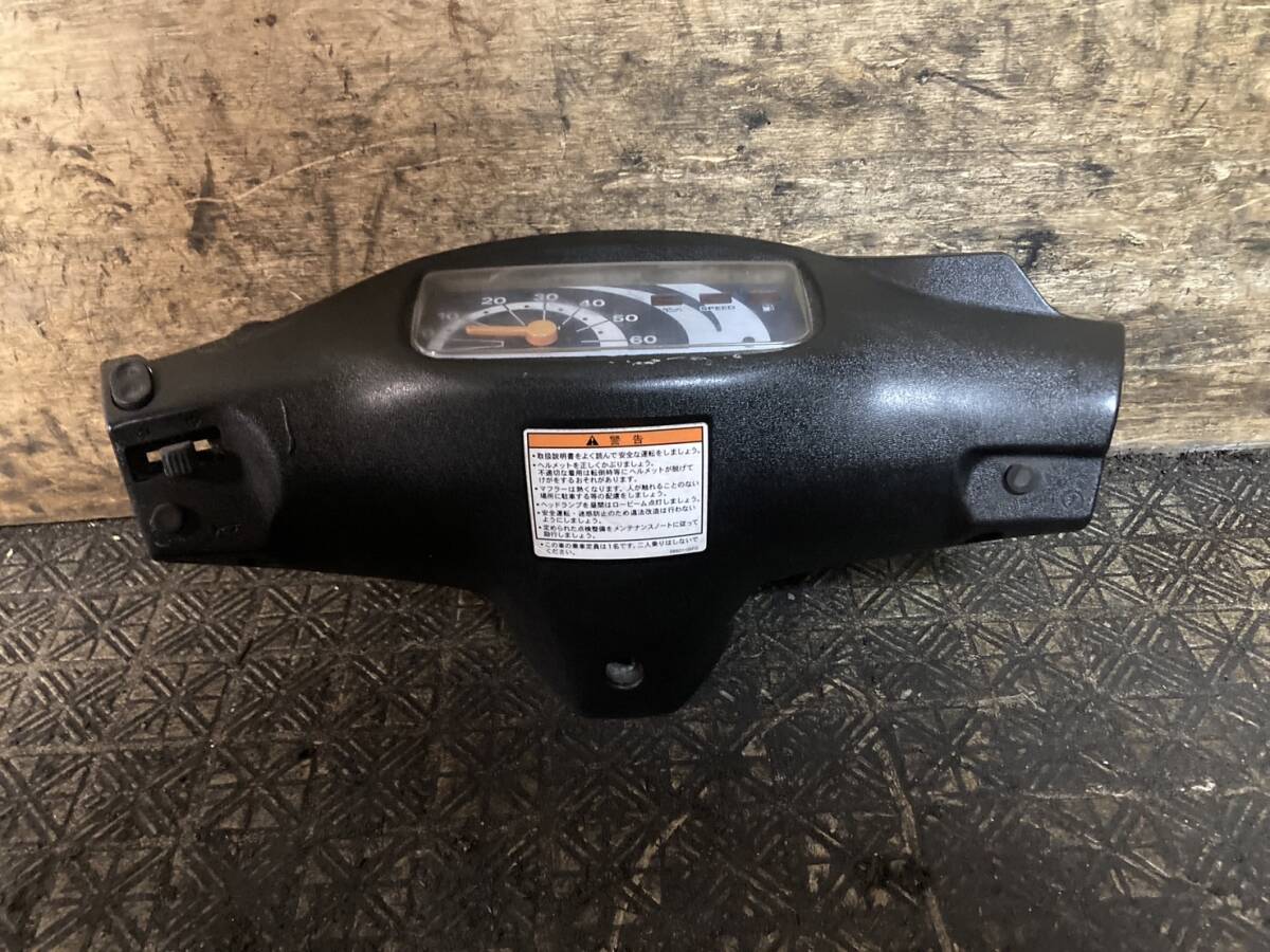 SUZUKI レッツ2 CA1PA スピードメーター(割れあり) 神戸発 B159-8拍卖