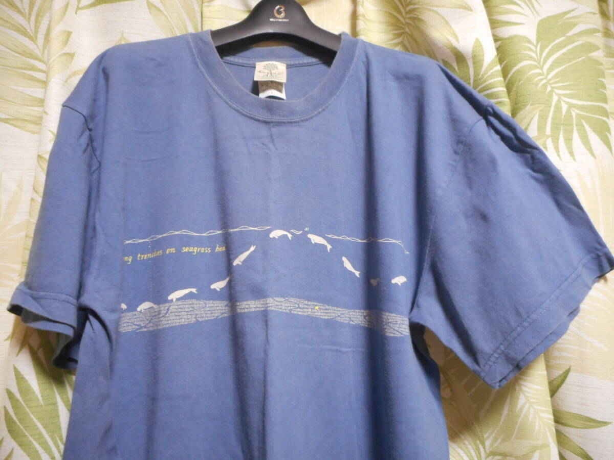 沖縄 海想 オリジナル ジュゴン Tシャツ Lサイズ 中古拍卖