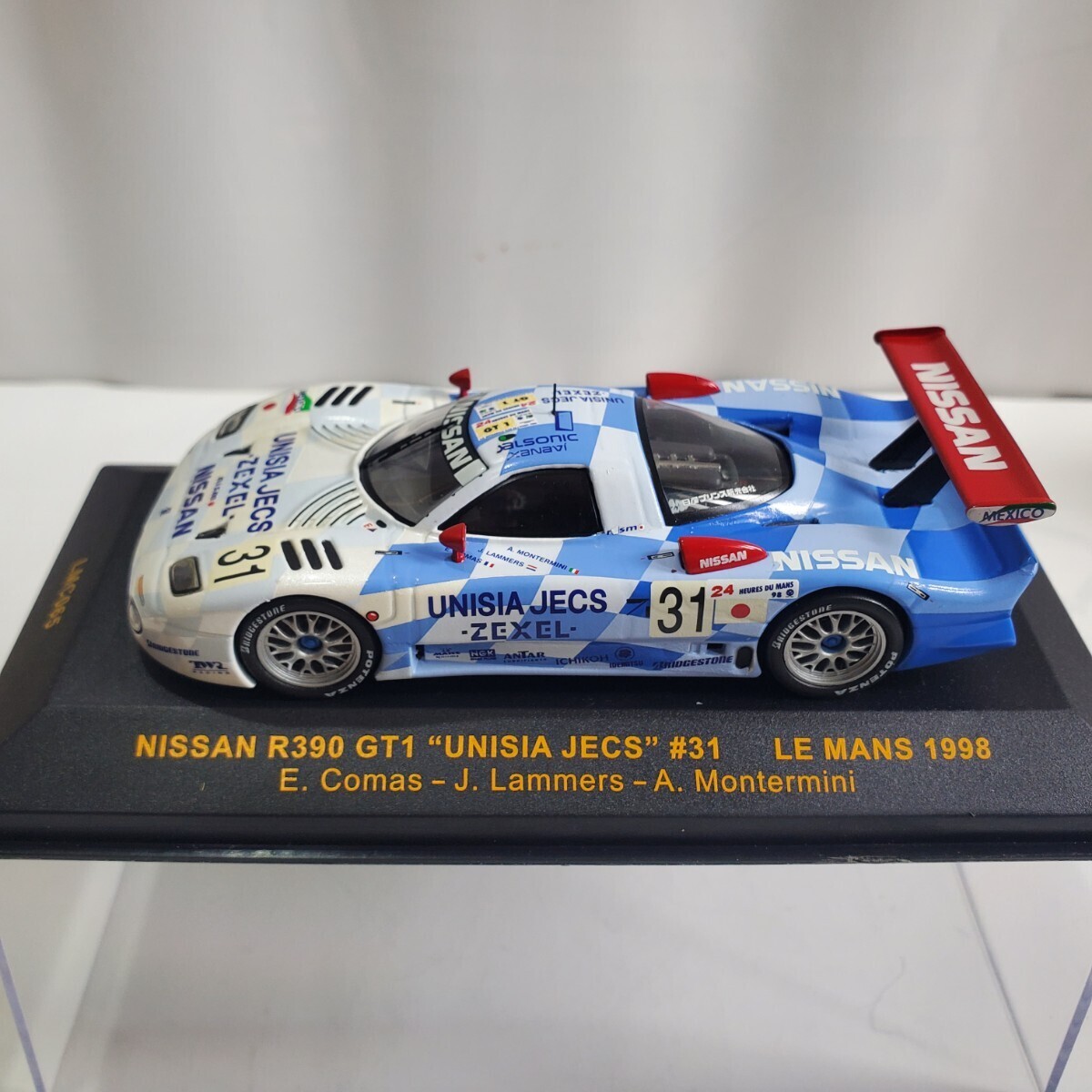 ixo 1/43 「NISSAN R390 GT1 UNISIA JECS #31 Le Man’s 1998 」イクソ ニッサン ユニシアジェックス ル・マン出場車 未使用 435拍卖