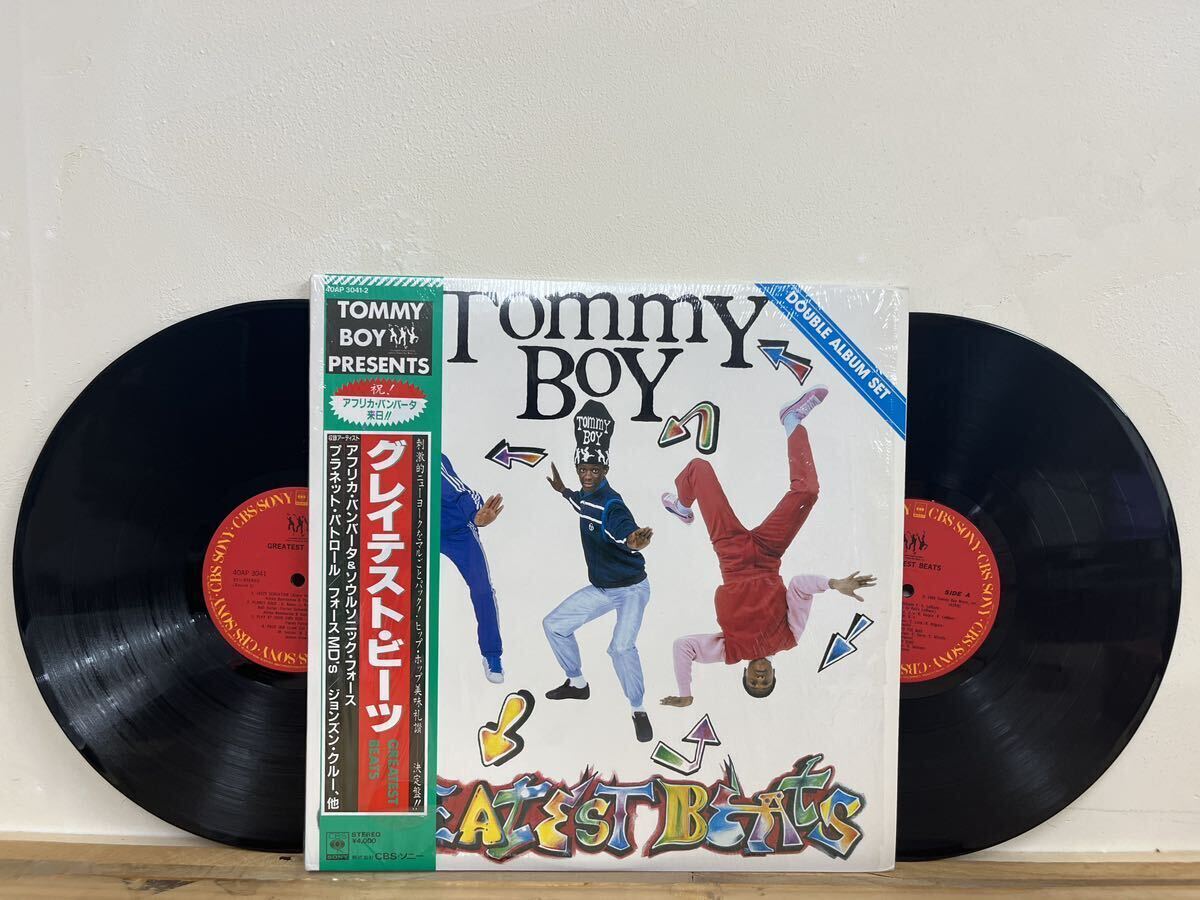 T72◇シュリンク付き【2LP/国内盤】トミーボーイ・レコーズ/グレイテスト・ビーツ/ブラネット・パトロール/フォース MD's /240711拍卖