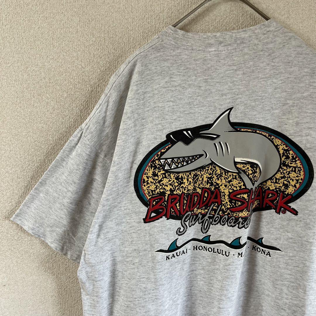 U3 古着KAUAI tシャツ 半袖90s USA製 バックプリントXLメンズ拍卖