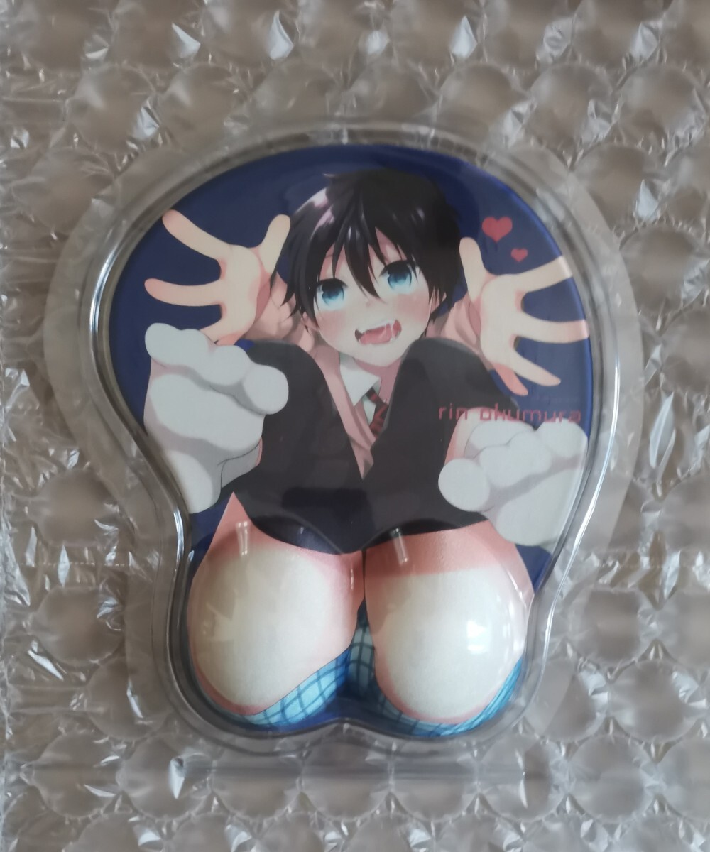 273k ヨシユキ 青の祓魔師 奥村燐 立体おしりんマウスパッド拍卖