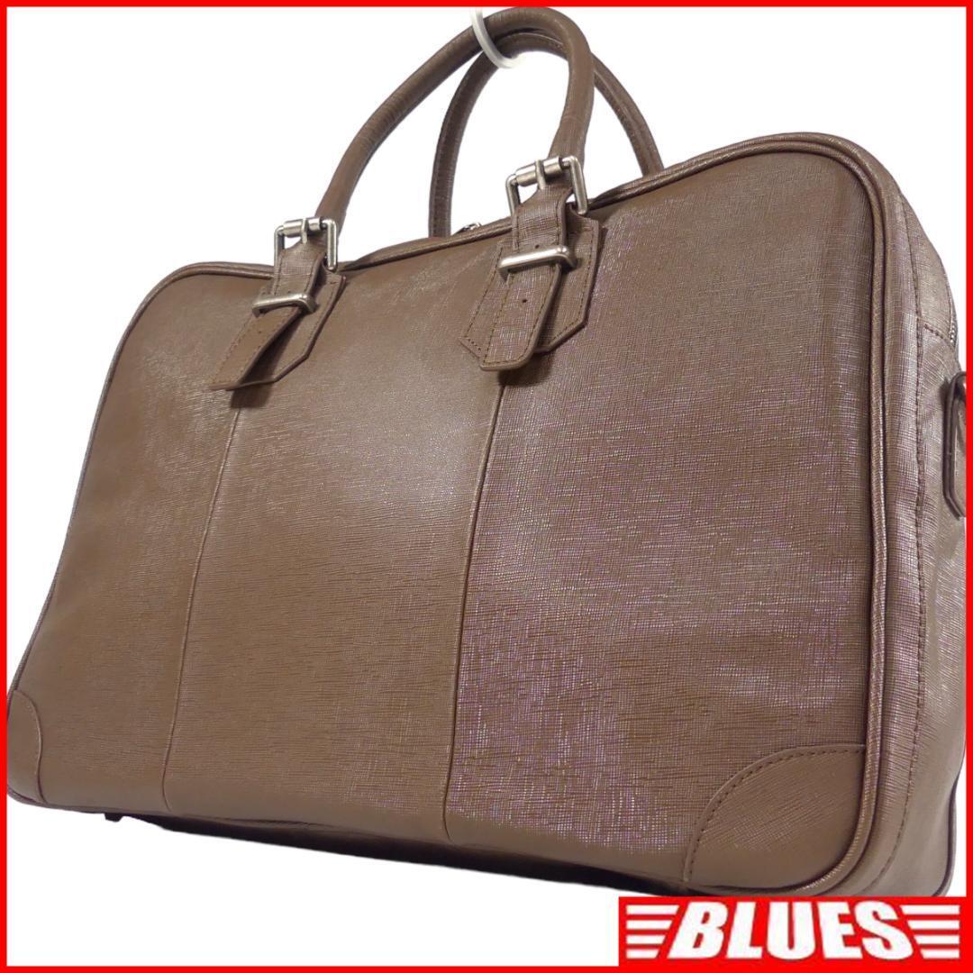 即決★COOL FREAK★オールレザービジネスバッグ クールフリーク メンズ 茶 ショルダーバッグ 本革 ブリーフケース 本皮 通勤 カバン 出張拍卖