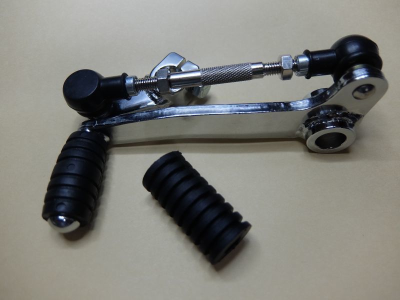 即決送込 RZ250 RZ350 チェンジペダル + 純正スタイルゴム付 新品 リプロ品 シフトペダル シフト ペダル ギヤペダル RZ350 4L3 4UO拍卖