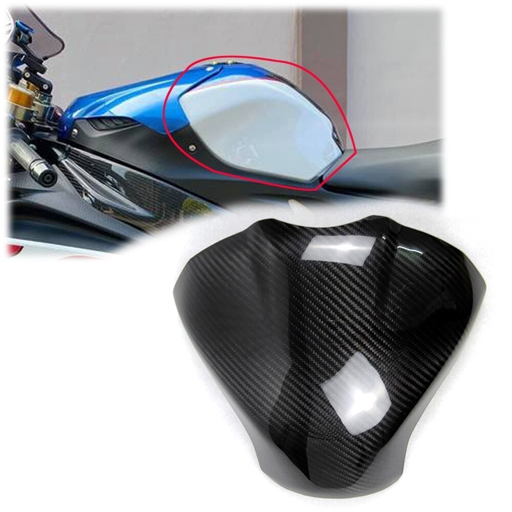 ①【送料無料】 Bmw S1000RR S1000R カーボンファイバー 燃料タンクガード 保護 カバー バイク パーツ 純正互換品 交換用拍卖