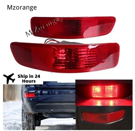 ②【送料無料】三菱 アウトランダー 初代CW5W/CW6W リアバンパーテールライトランプ リフレクター 左右セット 純正適合社外品拍卖