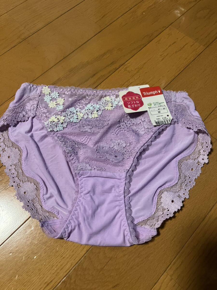 triumph トリンプ 凛々ブラショーツTR309 ライトパープル色 新品未使用です。 Mスタンダード拍卖