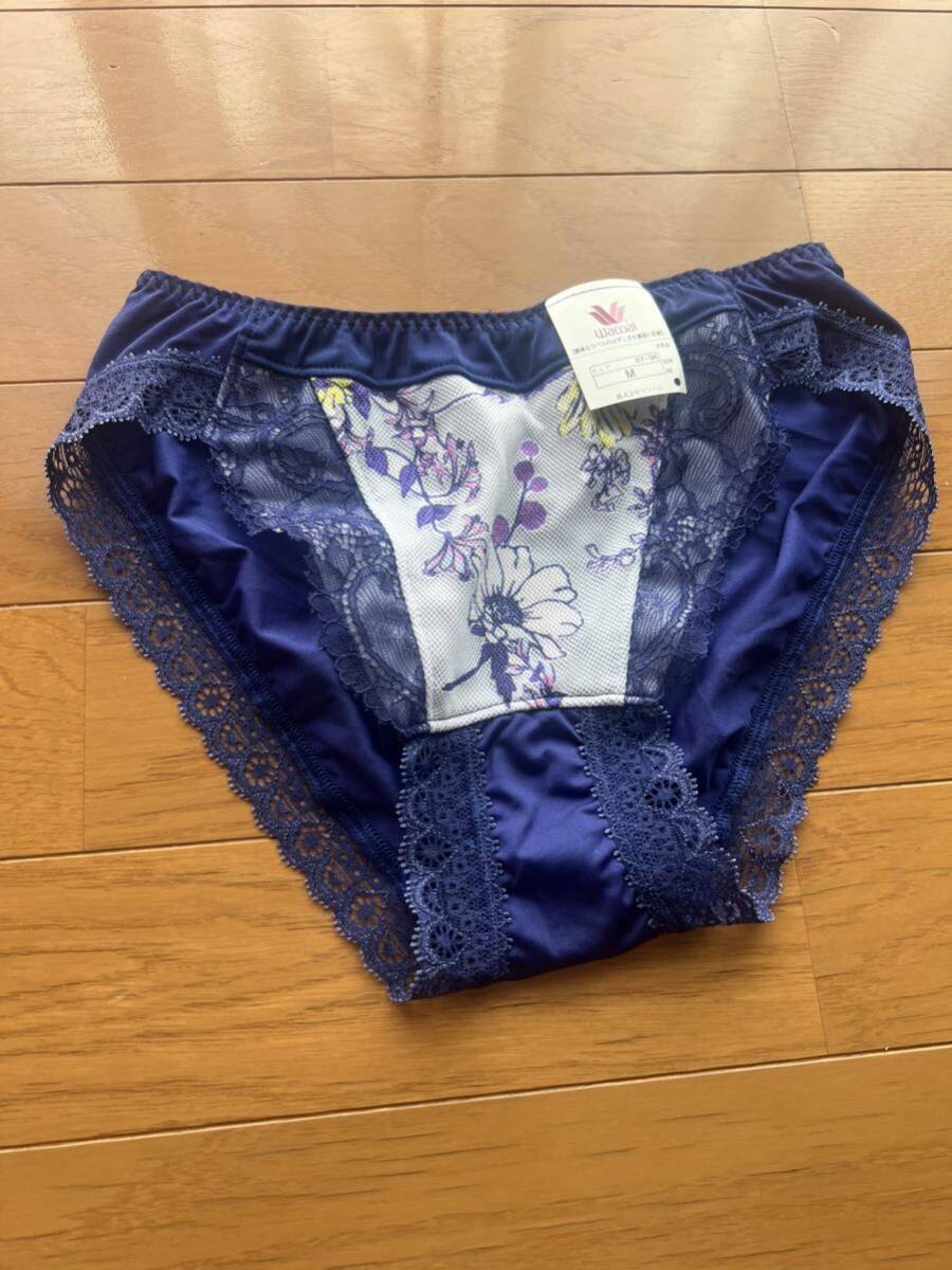 Wacoal ワコール SUHADAスハダ 紺色 新品未使用です。 Mスタンダード拍卖