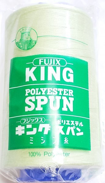 糸1542 FUJIX フジックス キングスパン ミシン糸 60番 3000m col.40拍卖