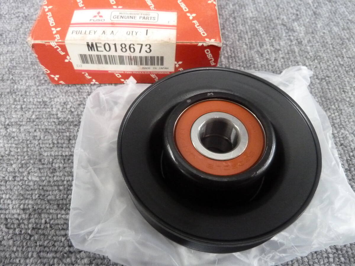 ●●2312-C42L レターパックプラス対応! 三菱フソー FUSO FE70DB キャンター 純正 クーラーアイドルプーリー ME018673 新品未使用品!拍卖