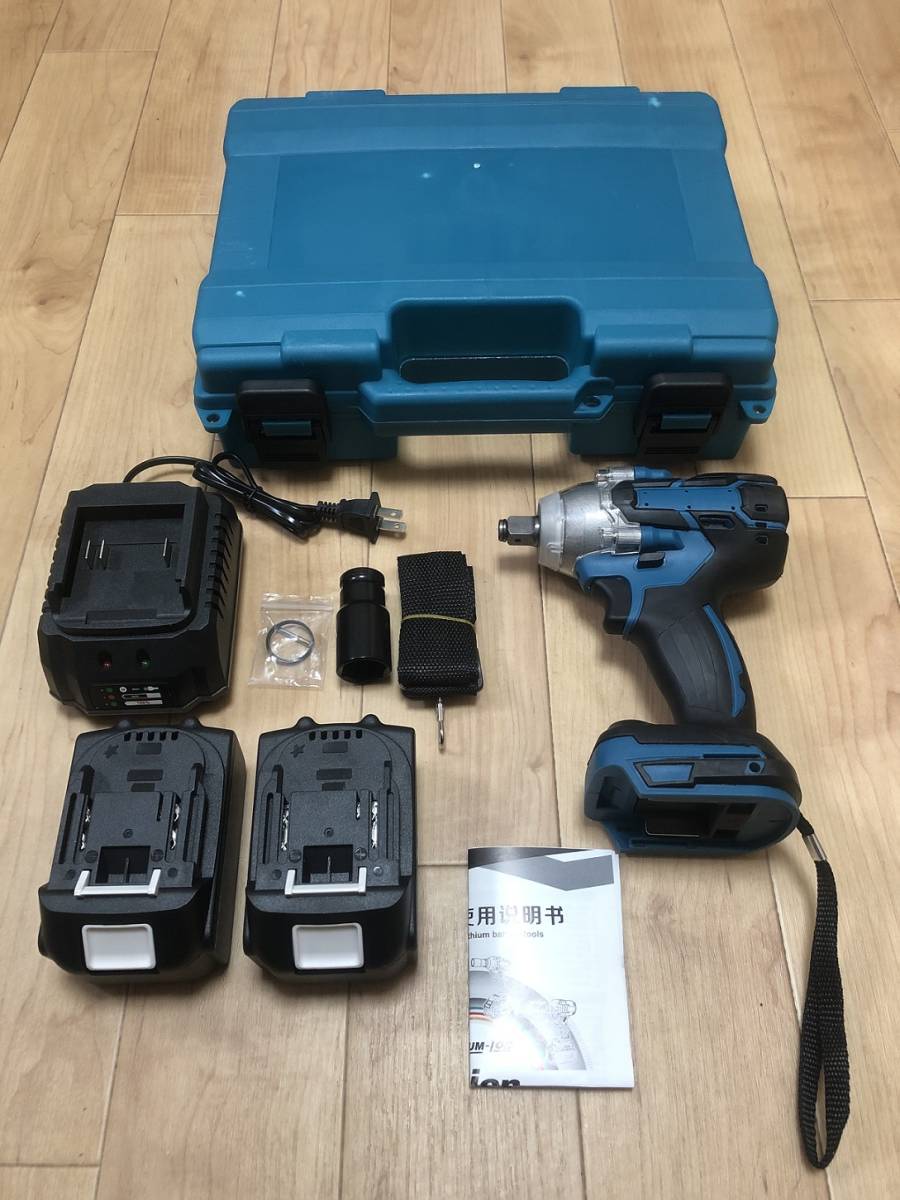 1台3役 /インパクトレンチ /インパクトドライバー // インパクトドリル / コードレス/無段変速/正逆転両用/マキタバッテリー使用可拍卖