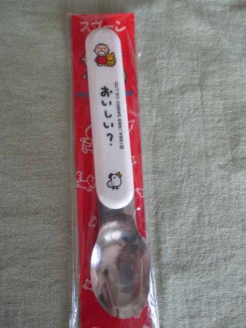 レア★1989年 みんなのたぁ坊 スプーン  サンリオ◆ 未使用拍卖