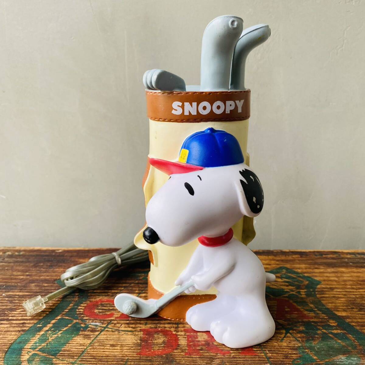 【1990s】SNOOPY PHONE スヌーピー 電話拍卖