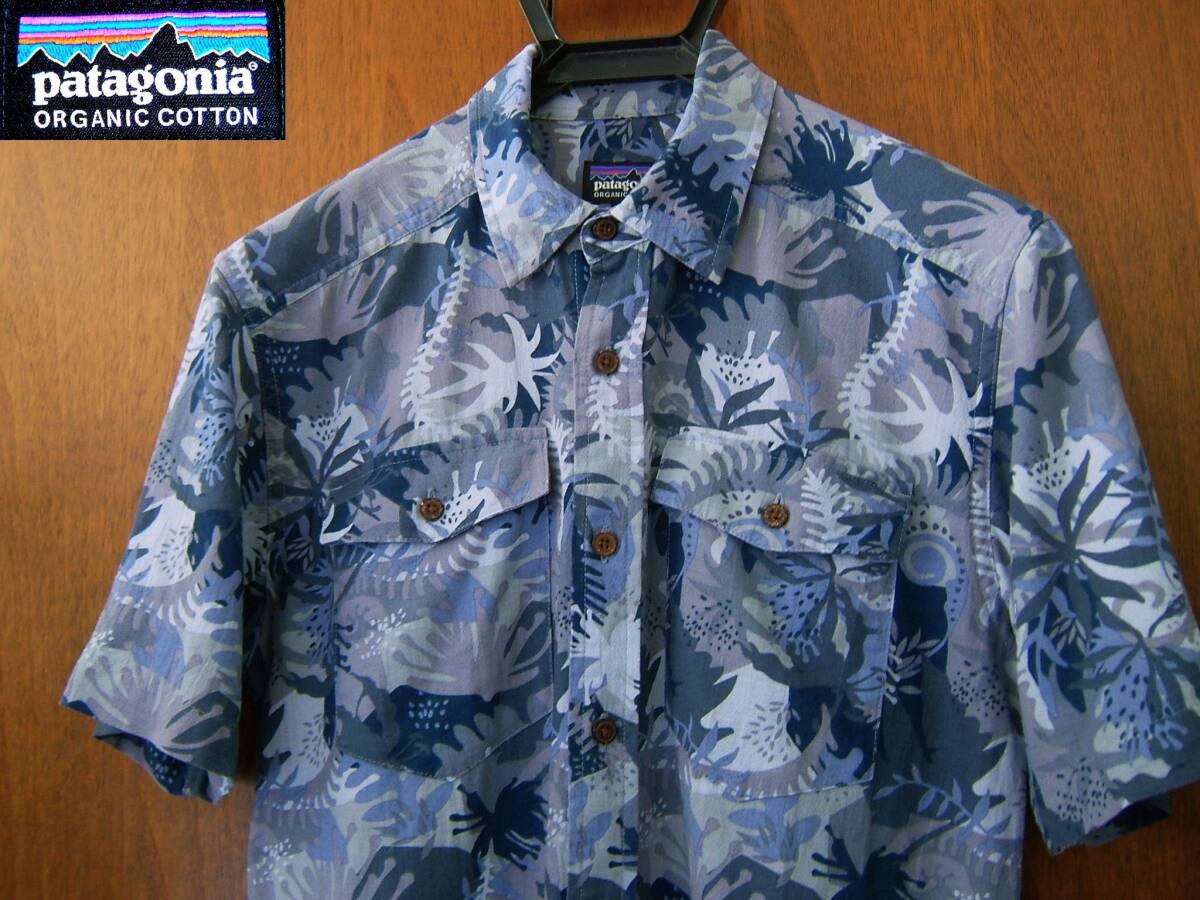 パタゴニア patagonia ステアーズマンシャツ アロハシャツ 半袖シャツ XS拍卖