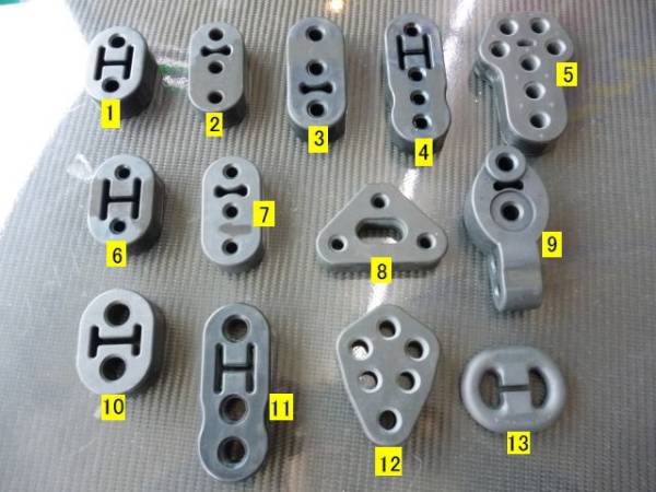 本物!便利 パワーUP 燃費向上!DF 調整式 ダウンマフラーブッシュ 強化ゴム スズキ各車 ワゴンR MC21S MC22S MH21S 店頭在庫 処分セール!拍卖