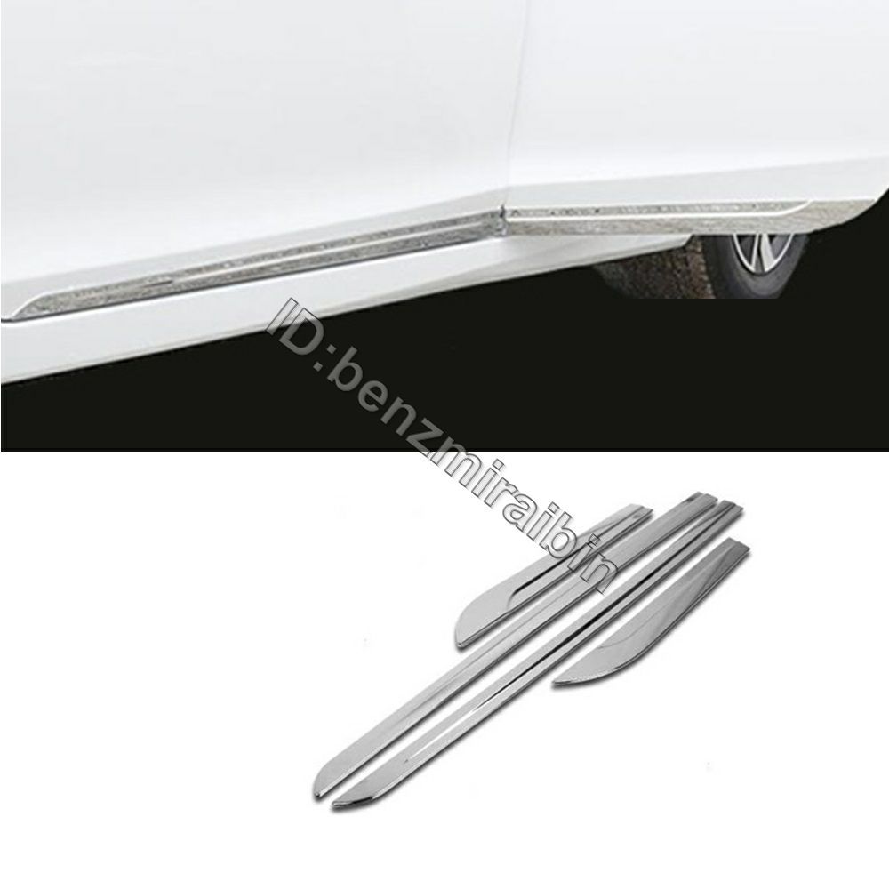 車 abs ドア トリム ストリップ 成形 ストリーム ランプ パネル バンパー 4ピース ホンダ アコード セダン 9th 2014 2015 2016 2016 2017拍卖