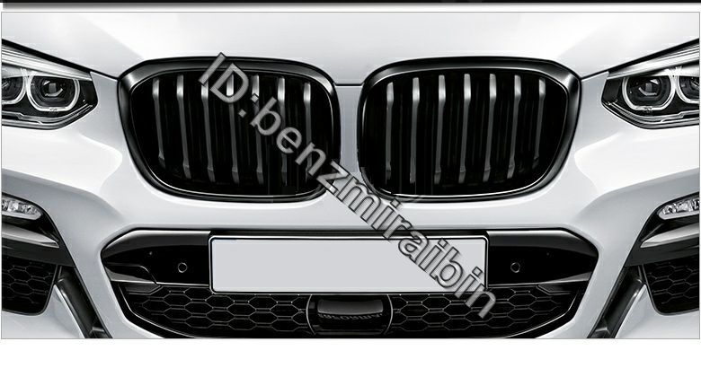 フロント グリル BMW G01 G02 バンパー レーシング グリル X3 X4 ABS グロスブラック/マットブラック オート スタイリング xDrive20i 30i拍卖
