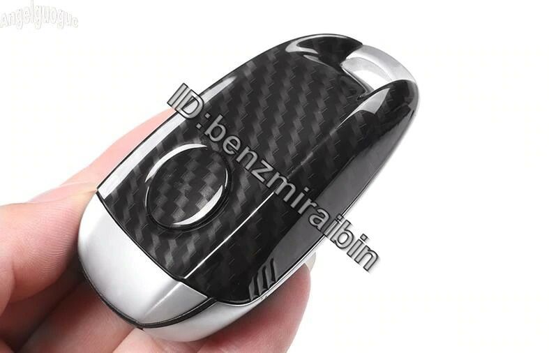 アルファロメオ ジュリア Stelvio 開始 キー 裏側 カバー 1枚 アップ グレード 交換 ABS カーボン柄 スタイル キー ケース ステビア拍卖