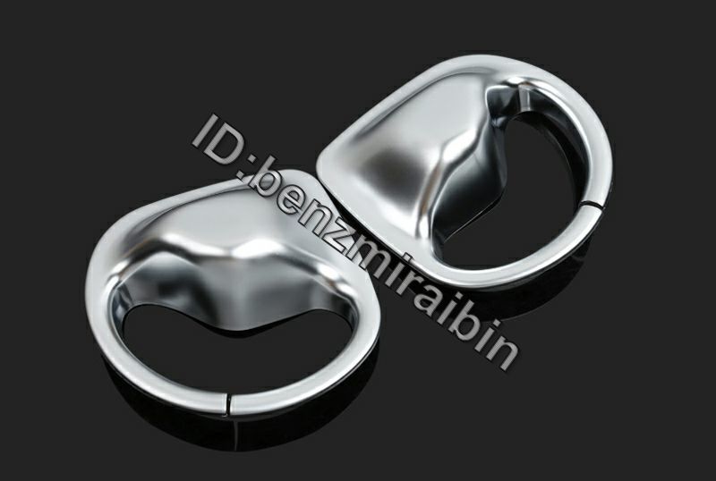 ABS カーシート 安全 ベルト 装飾 カバー トリム ステッカー ジャガー XE X 760 2015-2018 アクセサリー シルバー拍卖