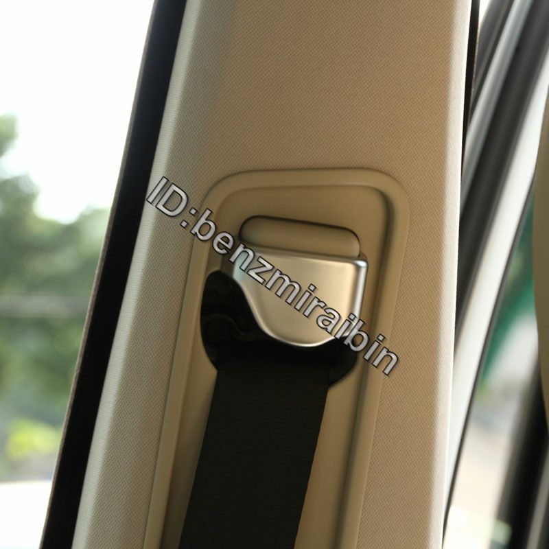 ランドローバー ディスカバリー 4 LR4 2010-2016 カースタイリング フロント セーフティ シート ベルト バックル カバー トリム 2個拍卖