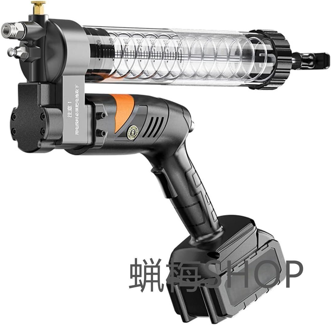 ぬマキコードレスグリースガン,12000 psi高圧充電式79800 h /24v充電式コーキングガン,電気コードレスグリースガン,コードレス拍卖